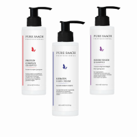 PURE SAACH PROFESSIONAL 3 LÜ SİLVER SHAMPOO JUNIPER SHAMPOO Ve SAÇ KREM 
